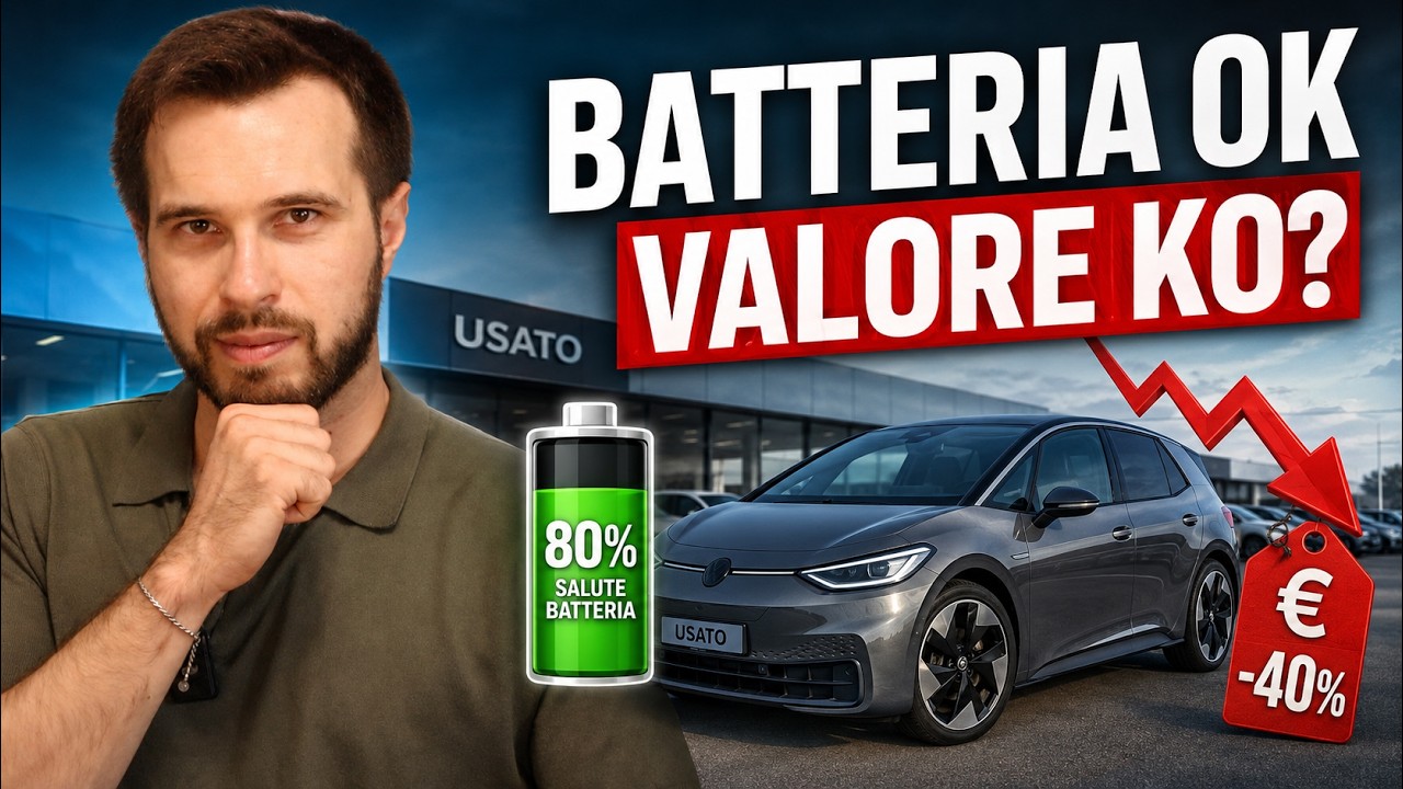 Auto elettriche usate: batterie longeve, svalutazione pesante