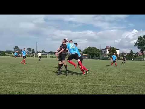 skrót meczu z LKS Mizerów 18.06.2023  Wygrany 5:0.