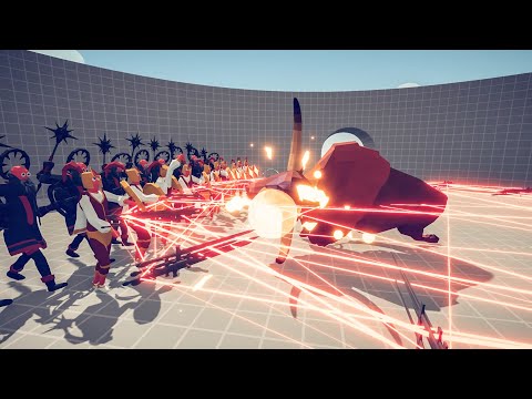 Giant Bison vs Every Unit - Totally Accurate Battle Simulator TABS