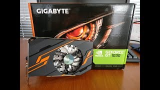 GIGABYTE GT 1030 OC 2G (GV-N1030OC-2GI) - відео 3