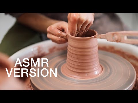 How to Throw and Trim an Angular Lidded Jar — ASMR Version