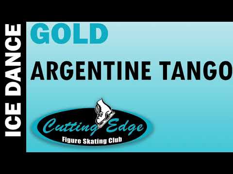 Cutting Edge FSC - Ice Dance - Gold - Argentine Tango
