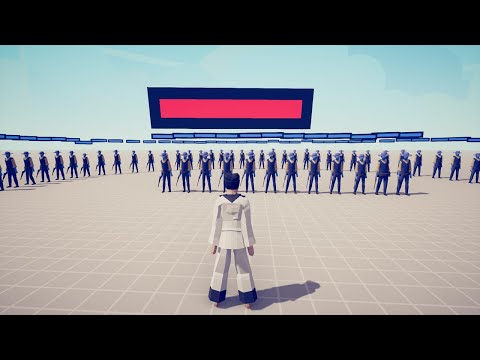 TAEKWONDO CHAMPION vs 50x RANGED UNITS v2  - TABS - Totally Accurate Battle Simulator