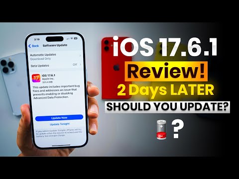 iOS 17.6.1 Review 2 Days Later | iOS 17.6.1 Battery life, heating, should you update?