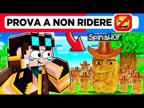 PROVA A NON RIDERE SU MINECRAFT CON I MIEI AMICI!!