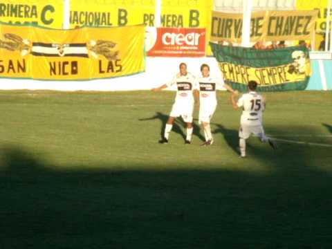 Gol de Melivilo: Defensa y Justicia 1 - 1 Platense / Fecha 25 / Campeonato 2009/2010