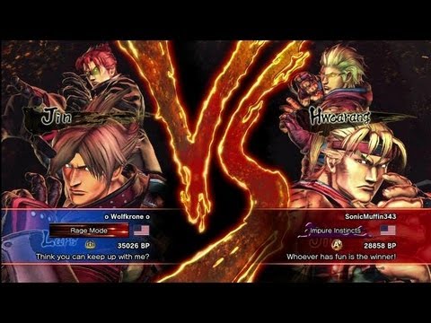 o Wolfkrone o (Lars_Jin) vs SonicMuffin343 (Jin_Hwoarang) SFxTekken