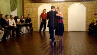 Elvira Malishevskaya y Antonio Volkoff. Vals. Show.