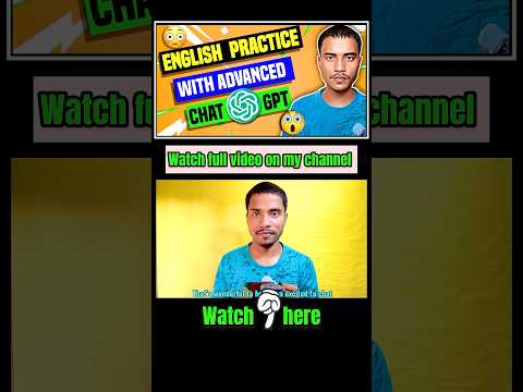 English practice with chat gpt
