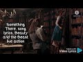 Something There Song Lyrics The Beauty And The Beast Live Action