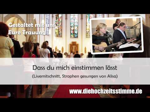 Die Hochzeitsstimme - "Dass du mich einstimmen lässt"