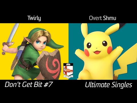 Don't Get Bit #7 Grand Finals - Twirly (Young Link ) vs Overt | Shmu (Pikachu)