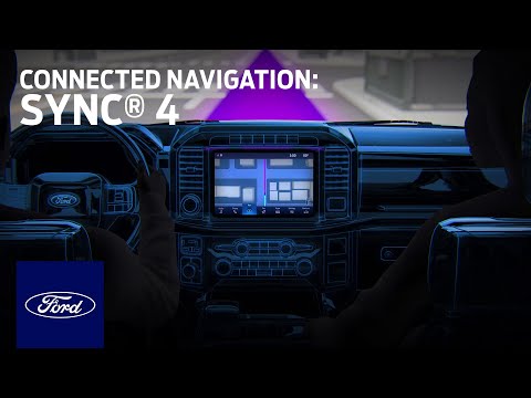 Available Connected Navigation | SYNC 4 | Ford