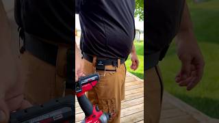 Checking out the new @nohlster  Arc Ring Belt Strap  #strap #toolholster #milwaukeetooladdict