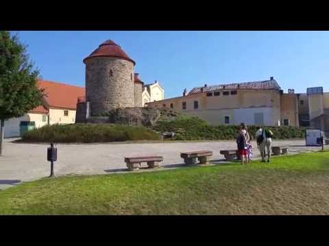 360 view of the medieval city of Znojmo,