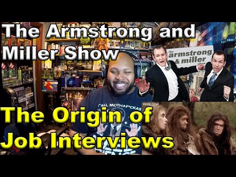 The Origin of Job Interviews The Armstrong and Miller Show Series 2 Episode 6 Preview BBC 1 Reaction