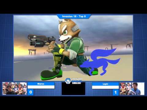 Invasion 18 - Winner's Finals: Marss (Zero Suit Samus) vs Light (Fox)