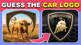 Guess the Car Logo by Real-Life Photo 🏁😵‍💫 | ILLUSION QUIZ