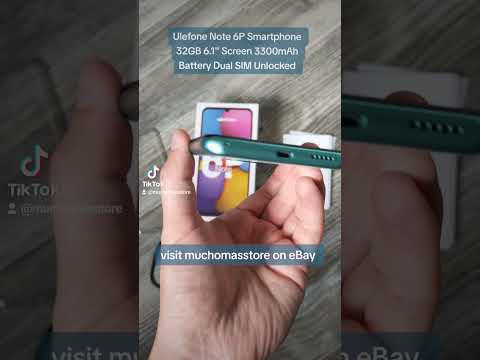 Ulefone Note 6P Smartphone 32GB 6.1" Screen 3300mAh Battery Dual SIM Unlocked