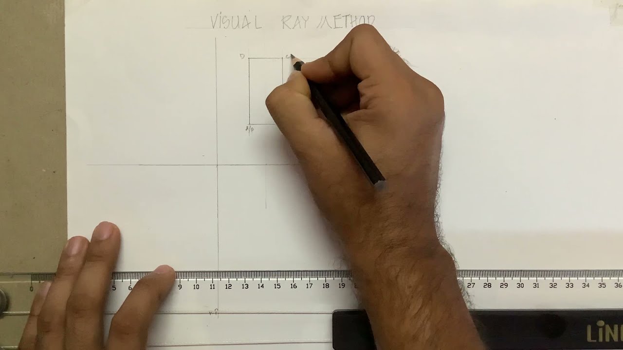 Drafting Perspective Views - VISUAL RAY METHOD