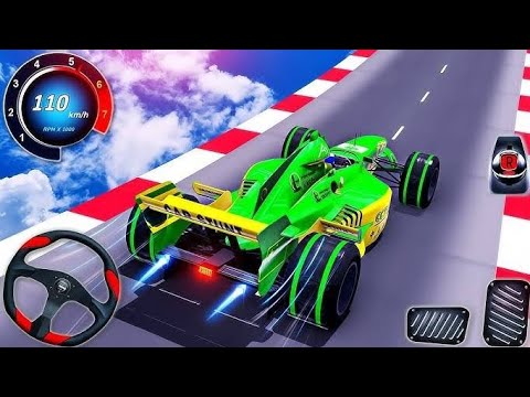 GT Formula Car Mega Ramp Extreme Racing - Formula Car Racing Stunts 3D - Android GamePlay