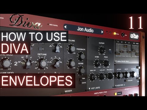 Envelopes PART 11 | u-he DIVA Tutorial