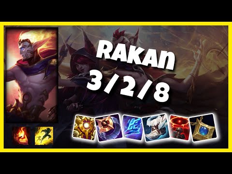 Rakan vs Bard EU Challenger SUPPORT (3/2/8) - v11.1
