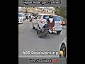 Got Crashed With Car Shorts Youtubeshorts Trending Viral Bike Rider Ktm Stunts Crash Yt