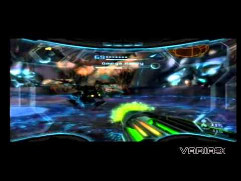 Metroid Prime 3 Corruption Boss Fight: Omega Ridley