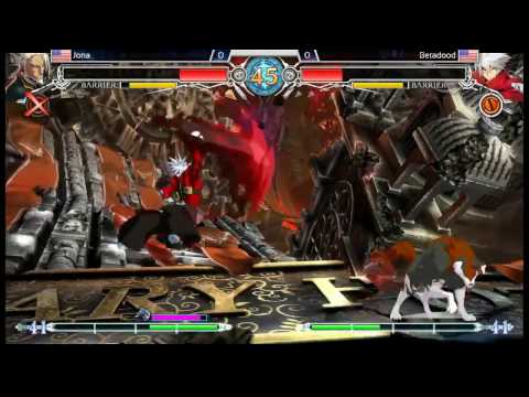 BBCF 4/22/17 - Jona (Valkenhayn) vs Betadood (Ragna)