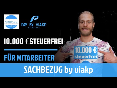 👍🏼 10.000 € STEUERFREI FÜR MITARBEITER - DER SACHBEZUG by VIAKP