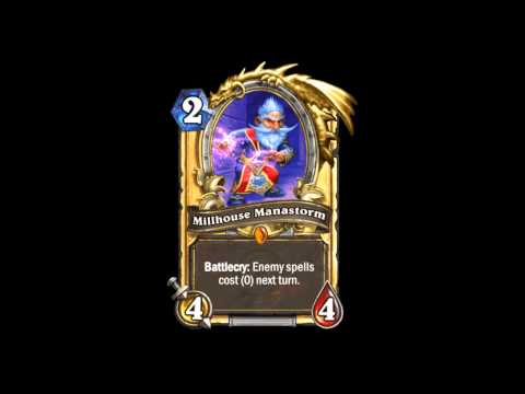 Hearthstone - Millhouse Manastorm Sounds