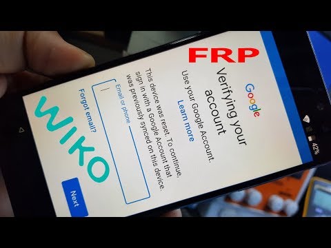 wiko view prime firmware frp bypass google account