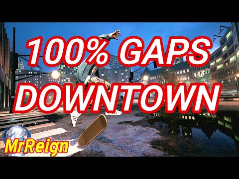 Tony Hawk's Pro Skater 1 & 2 - GAP MASTER - DOWNTOWN - All Gap Locations - Gap Master Trophy Guide