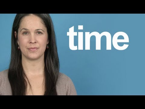How to Pronounce TIME -- American English