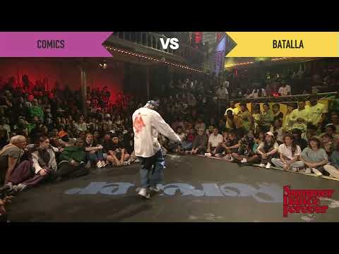 Comics vs Batalla TOP 12 Hiphop Forever - Summer Dance Forever 2022