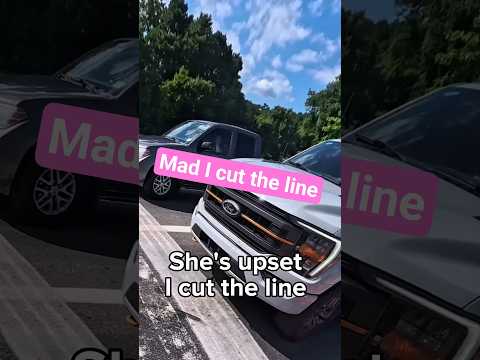 The truck didn't want me to win at the green light