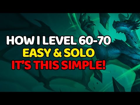 How I Level My Alts - Easy & Solo From 60-70 In Dragonflight | Patch 10.1 & 10.1.5