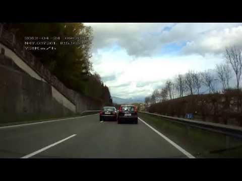 On the Road - Lebensgefährliches Überholmanöver (Beinahe Crash)