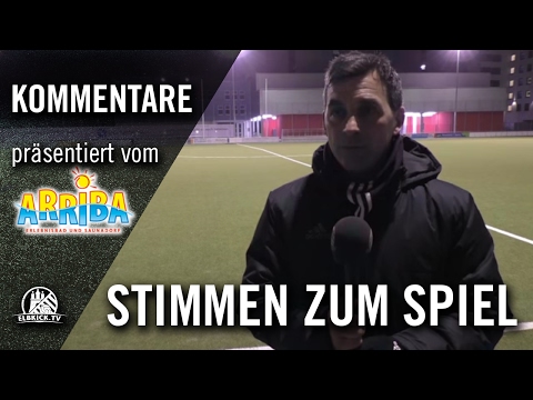 Die Stimmen zum Spiel (HSV Barmbek-Uhlenhorst II - Altona 93 II, Testspiel) | ELBKICK.TV