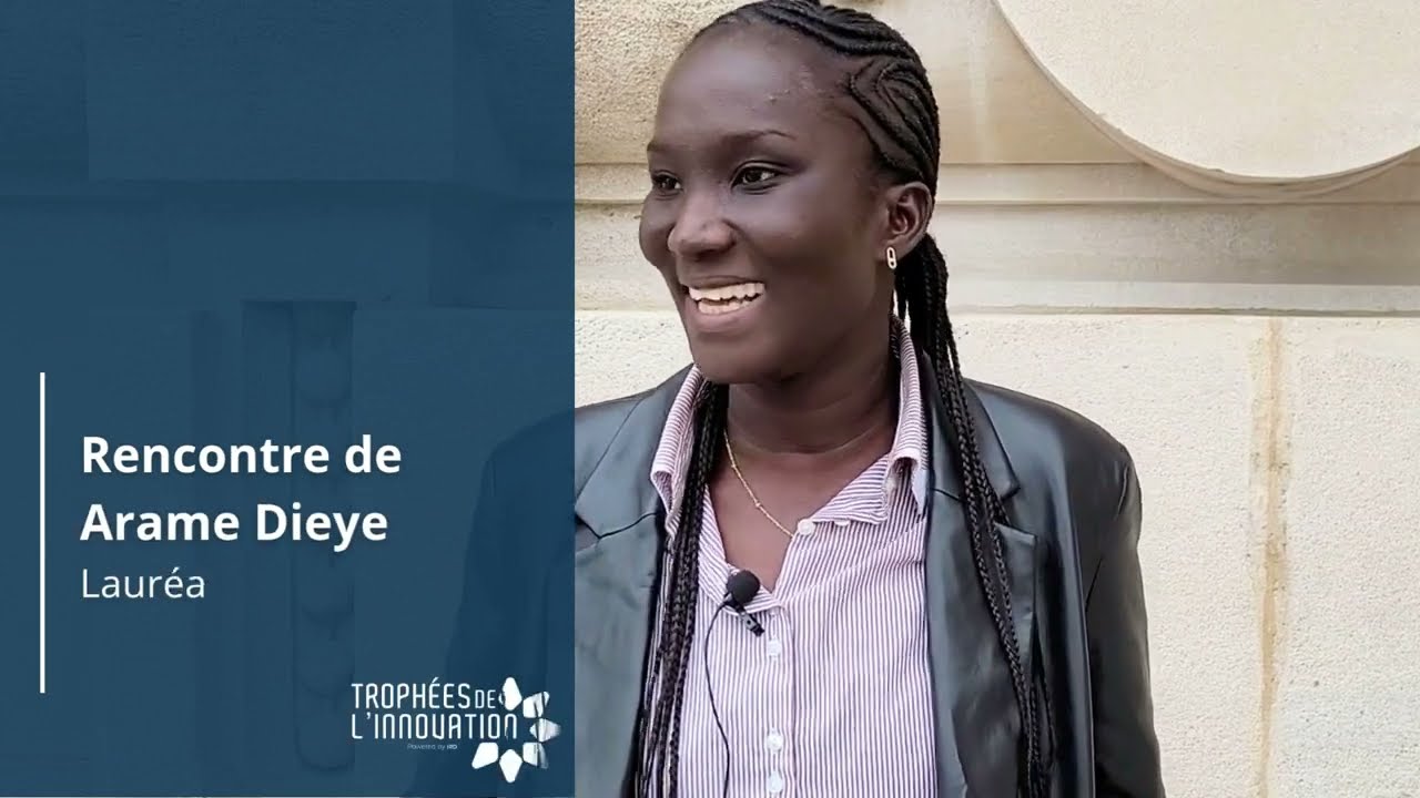 Arame Dieye, lauréate des trophées de l'innovation 2025 pour le projet SAP-Rizières