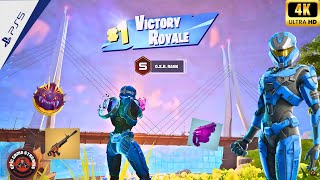 Fortnite Chapter 6 Season 4 | Victory Royale o.x.r rank s |all new mythic gun secrets PS5 4K HDR