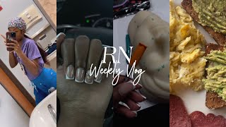 Week in the Life of a Med Surg Nurse l Back to the gym, Apartment Tour, Aesthetic Nurse Injector