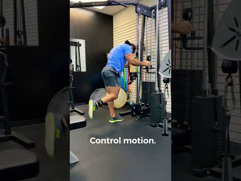 Standing Single Leg Cable Hamstring Curl
