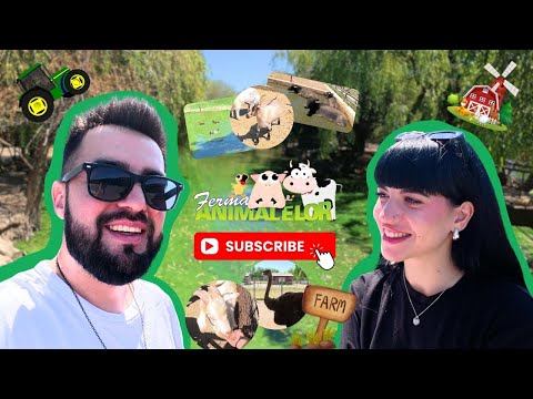 FERMIERI pentru o zi!🧑‍🌾 Am vizitat 🐑 FERMA 🐴 ANIMALELOR 🐐 și a fost cea mai inedită experiență!