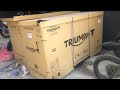 Triumph Speed Twin 1200 CC Unboxing In 4K Bengaluru