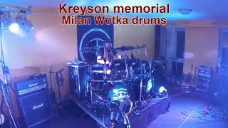 Video Milan Wotka drum solo - Kreyson Memorial
