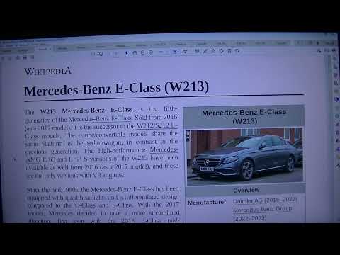 MongoTV_8847 - LOOKING AT GAMER PC HARDWARE - Part 1123 - Mercedes-Benz E-Class - W213-S213