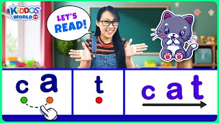 Teach Kids How to Read 3-Letter Words - Easy Way to Learn Reading for Kids with Miss V