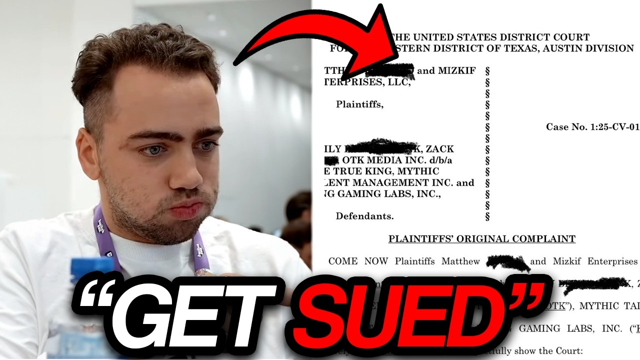 Mizkif Just SUED Emiru & Asmongold